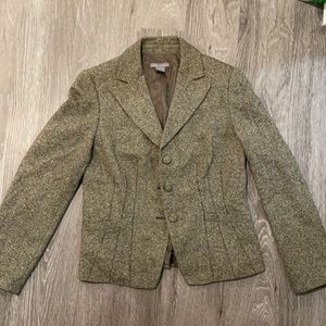 Ann Taylor fitted suit jacket